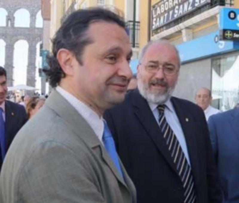 Imagen de archivo de Pedro Arahuetes y Luciano Municio. / Fernando Peñalosa