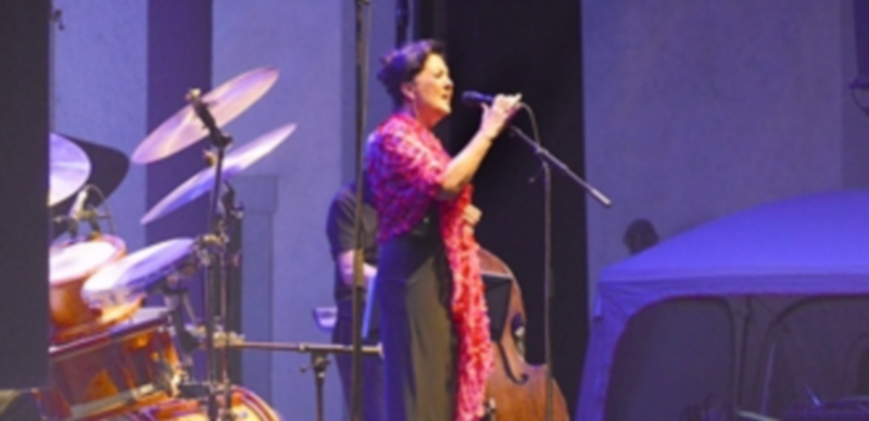 El Patio de Armas del Alcázar alcanzó su máximo aforo con la actuación de la cantaora jienense. / cristina yusta