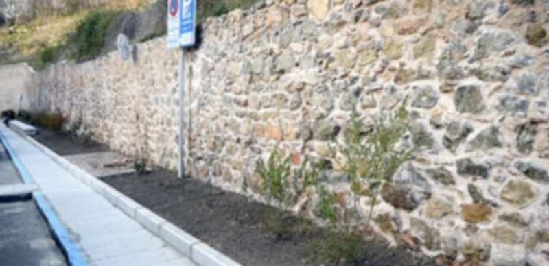 El muro de contención