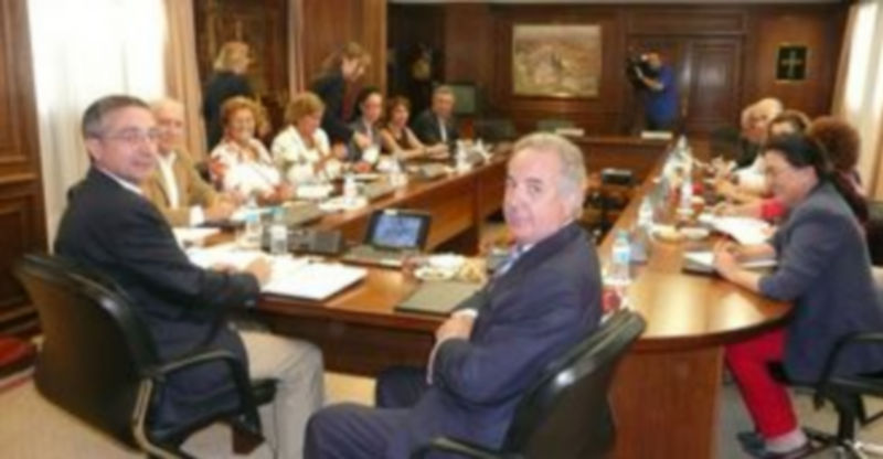 Imagen de la reunión del Consejo de Administración