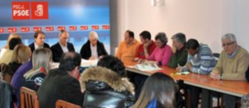 Un momento de la Comisión Ejecutiva Provincial del PSOE