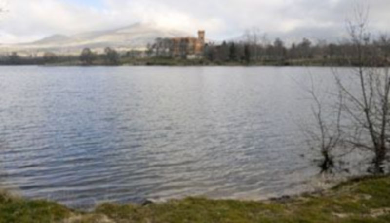 El embalse de El Pontón Alto se encuentra ahora al límite de su capacidad de foto/ Alberto Benavente