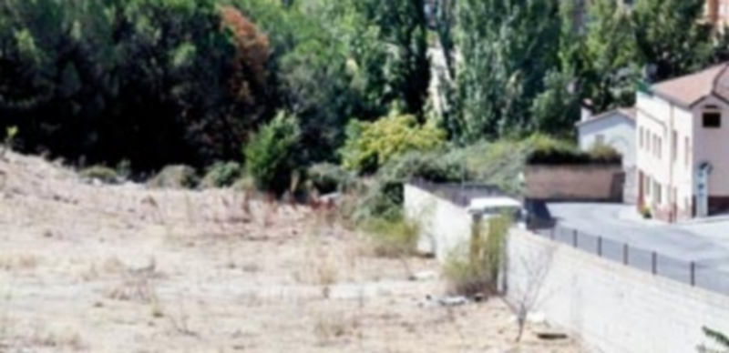 Terrenos en los que se levantará el nuevo instituto de San Lorenzo