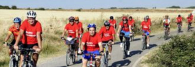 El pelotón del ‘Puro Cambio Tour’