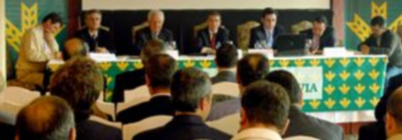 Imagen de archivo de la asamblea celebrada el año pasado. / Juan Martín