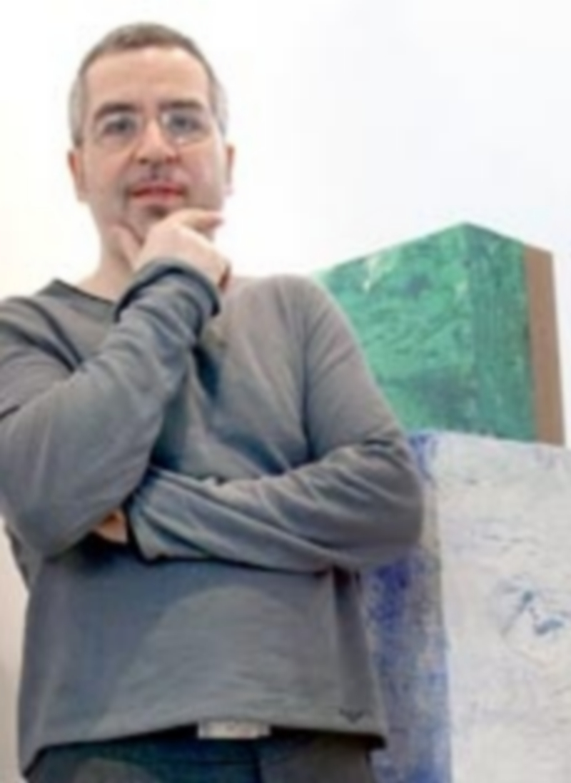 El artista segoviano Alberto Reguera