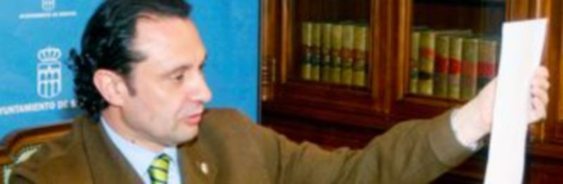 Pedro Arahuetes no incorporará empresarios a su candidatura 1 El actual alcalde y candidato del PSOE a la Alcaldía