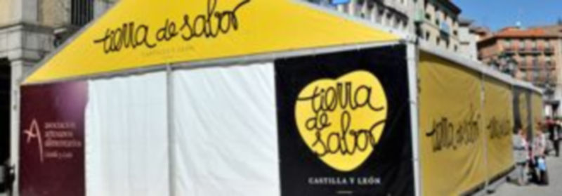 Una veintena de artesanos, en la carpa de Tierra de Sabor 1 La carpa de Tierra de Sabor