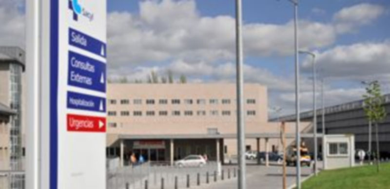 Imagen reciente del Hospital General de Segovia
