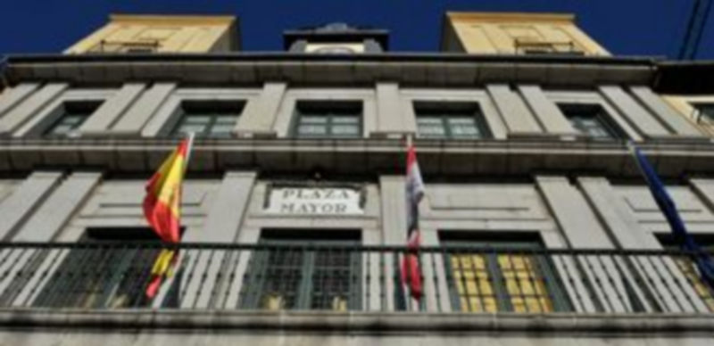 Fachada del edificio principal del Ayuntamiento de Segovia