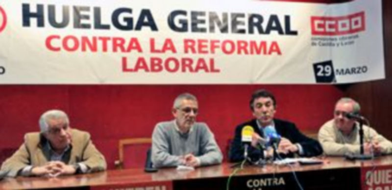 Los secretarios regionales de UGT y CCOO