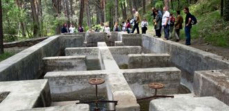 Las sendas por la cacera del Acueducto registran 6.132 visitantes en un año 1 El proyecto ha permitido rehabilitar elementos arquitectónicos como el azud de captación y el decantador