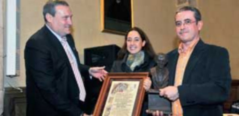 El presidente de la Ronda Segoviana