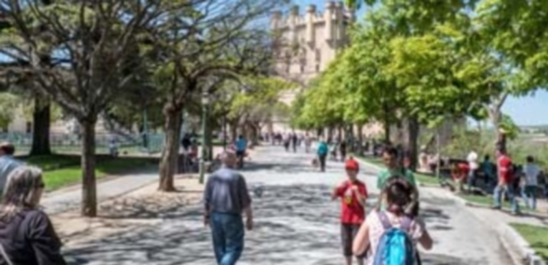 El Alcázar ha sido uno de los monumentos más visitados aprovechando las vacaciones de Semana Santa./ Kamarero