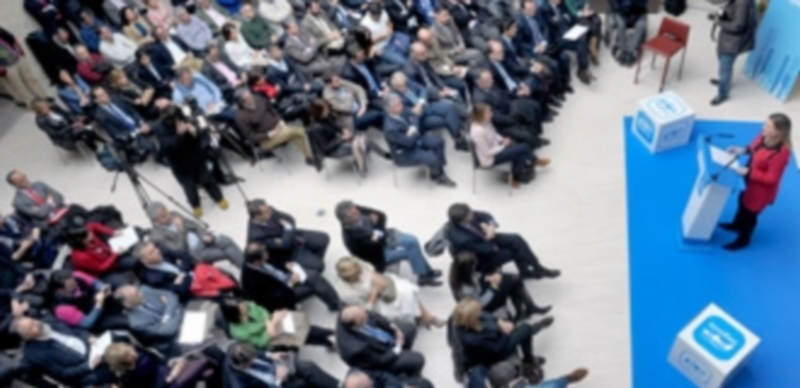 La jornada organizada por el Partido Popular de Castilla y León obtuvo una alta asistencia. / Kamarero