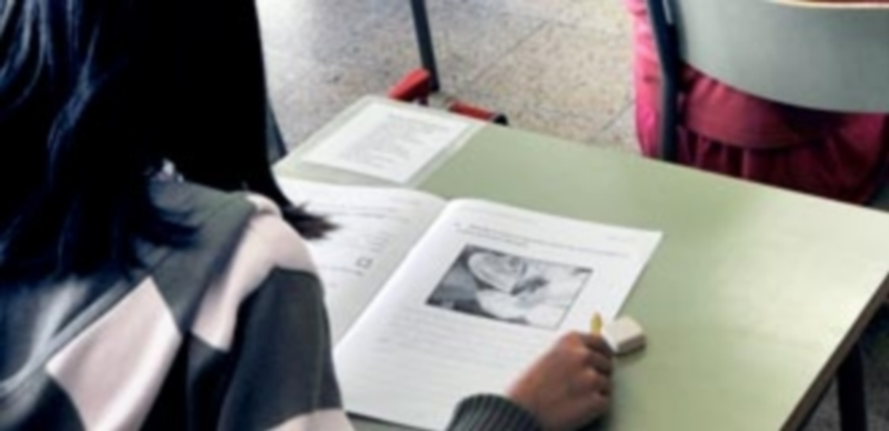 Imagen de archivo de escolares realizando la Evaluación de Diagnóstico de la anterior Ley de Educación. /Kamarero