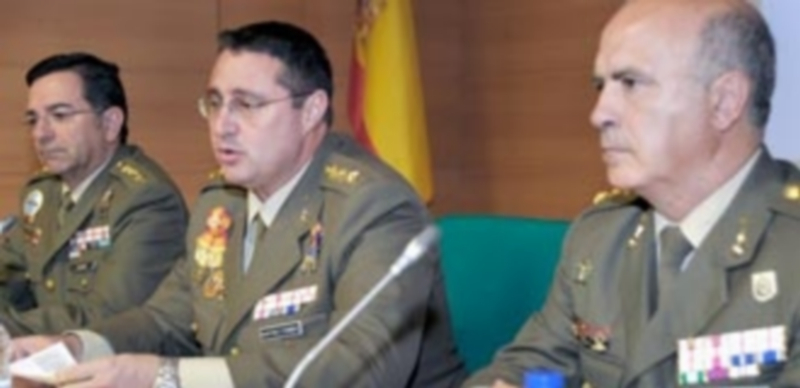 Las actividades programadas con motivo del Día de las Fuerzas Armadas se presentaron en la Academia de Artillería. / KAMARERO