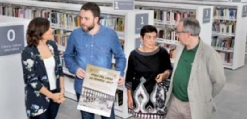 Un momento de la presentación en la Biblioteca Pública