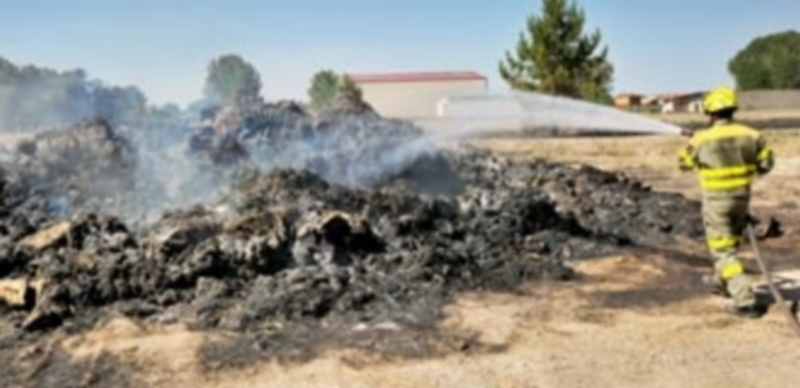 La provincia de Segovia ha vivido ya diferentes incendios este año. / KAMARERO