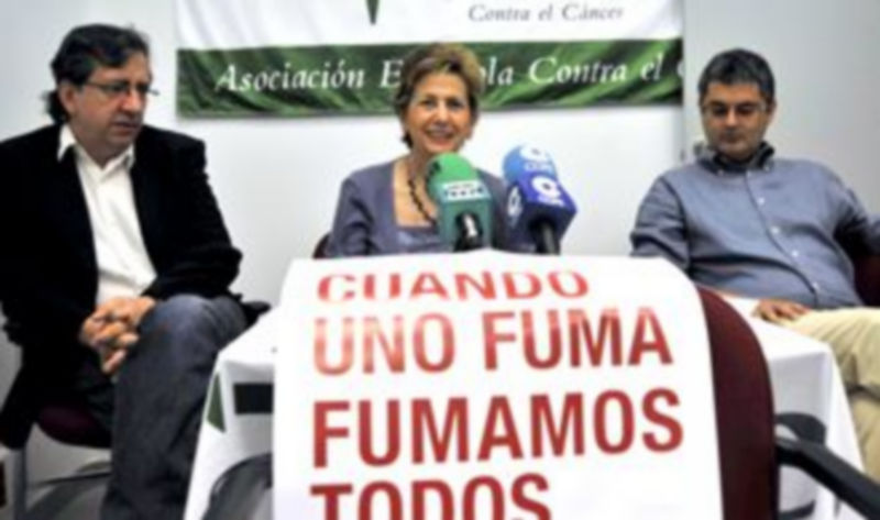 Responsables de la AECC en Segovia