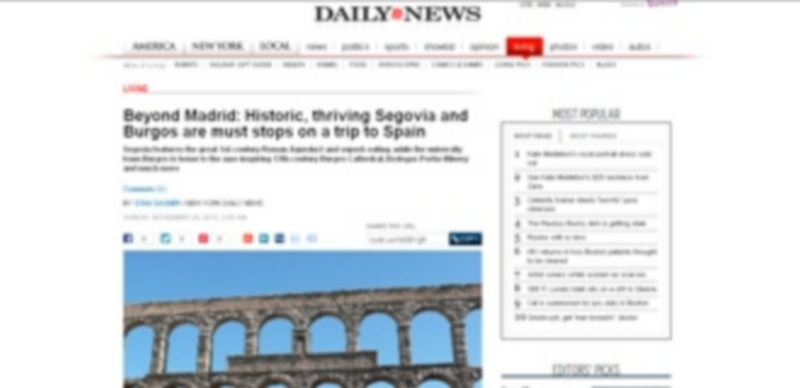 Imagen de la edición digital del diario Daily News de Nueva York. / El Adelantado