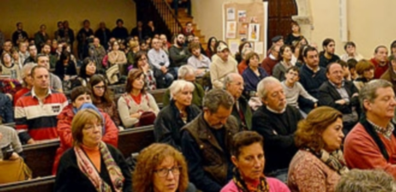 Los segovianos llenaron la Real Academia de San Quirce