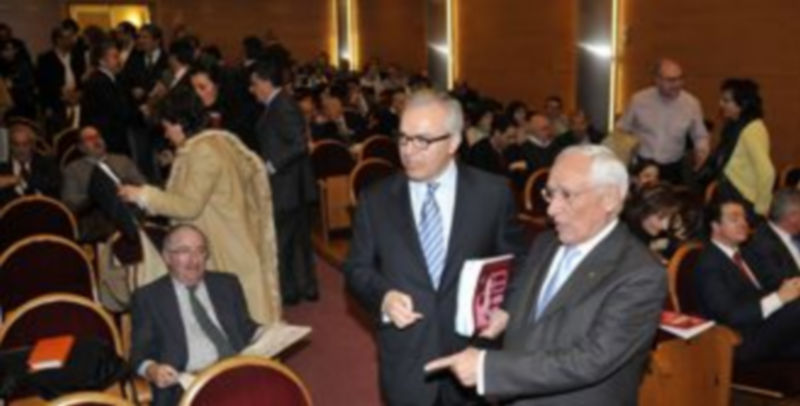 Imagen de la última Asamblea de Caja Segovia