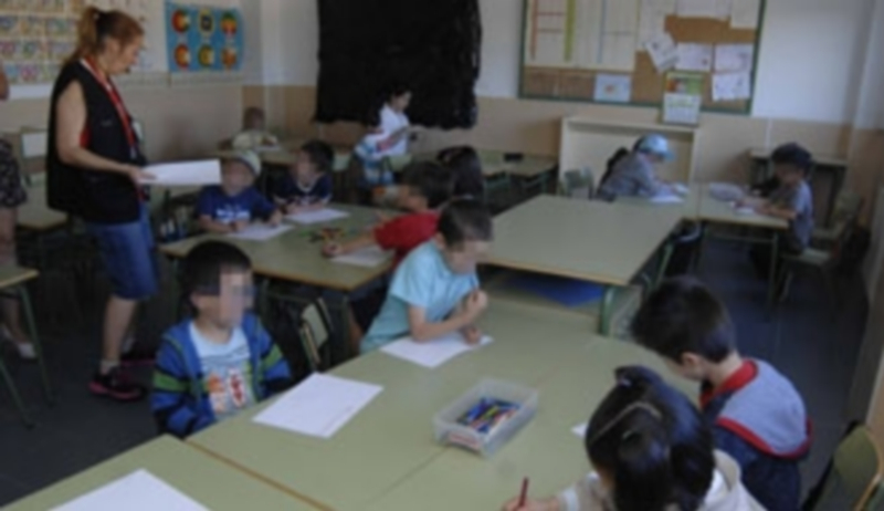 Hasta el 31 de julio los escolares de 3 a 12 años del programa ‘Conciliamos en Verano’ disfrutan de diversas actividades. / J. Martín