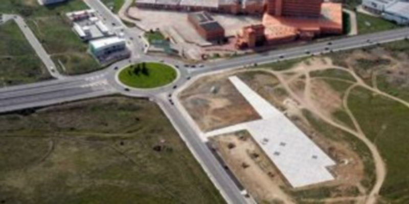 Vista aérea de la zona donde se ubicará el CAT./ sergio misis