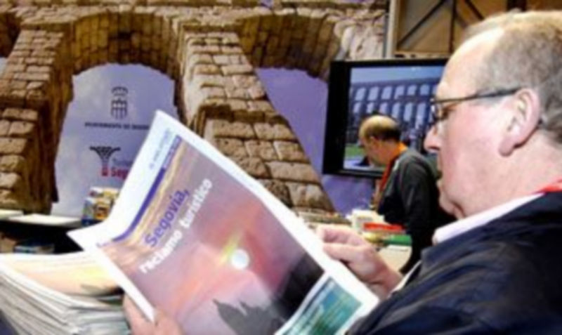 El stand de la empresa municipal fue el punto de encuentro entre los profesionales del sector./Alberto Benavente