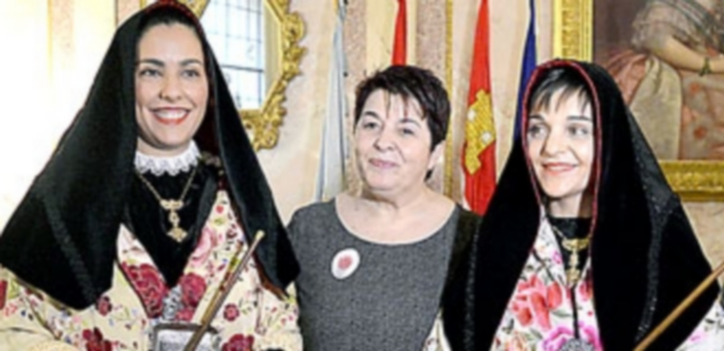 la alcaldesa de Segovia