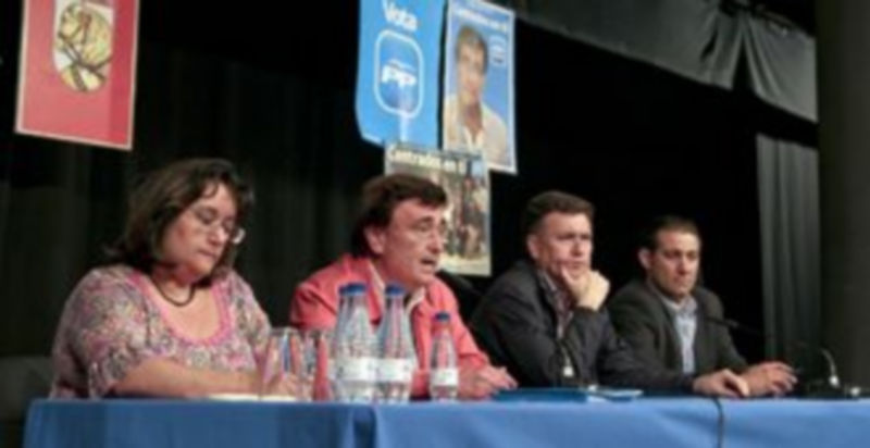 Los populares realizaron un repaso de las actuaciones llevadas a cabo en esta legislatura. /Gabriel Gómez