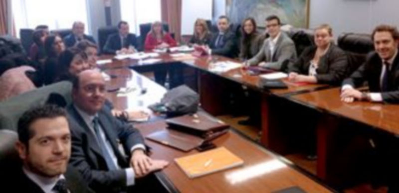 Un momento de la reunión celebrada en Madrid. / El Adelantado