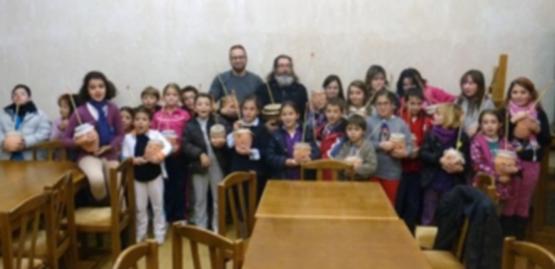 Taller ‘A ritmo de Navidad’ impartido en Santa María la Real de Nieva y otros 17 municipios./ El Adelantado