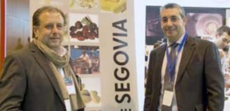 Los representantes de Alimentos de Segovia y Hoteralia