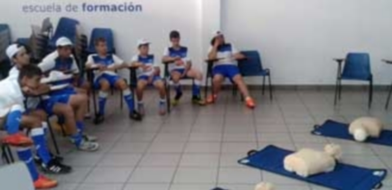 Una de las jornadas de formación y de prevención de ahogamientos. / El Adelantado