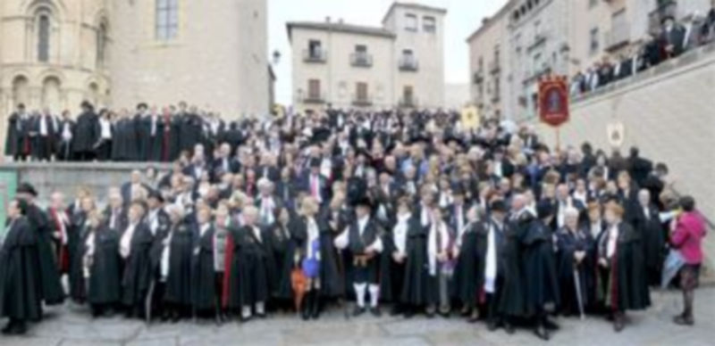 Los más de 600 capistas participantes en el encuentro