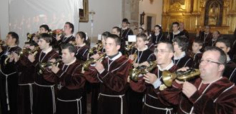 La banda de cornetas de San Lorenzo