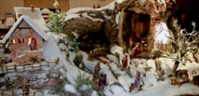 El trabajo de la Asociación Amigos del Belén de Cantalejo recibió el primer premio en la categoría de exhibición. / Ea