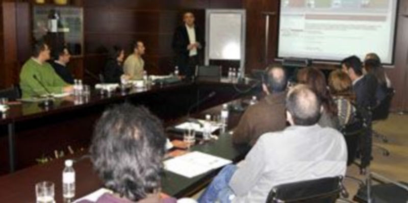 Imagen de archivo de una actividad del Club de Exportadores de la Cámara de Comercio de Segovia. / Juan Martín.