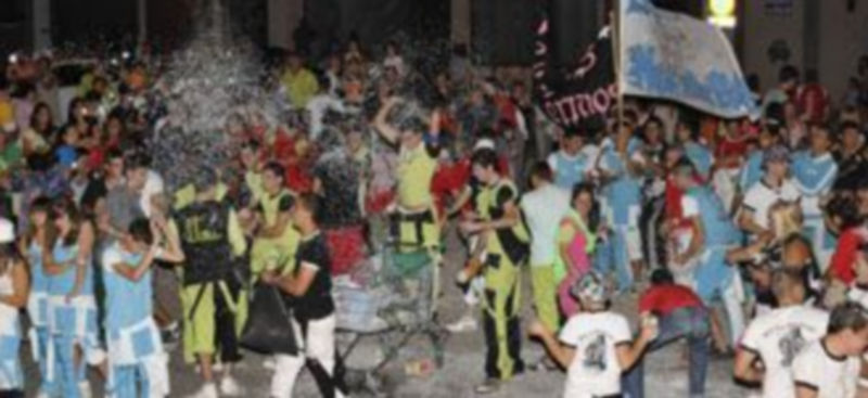 La euforia estalló tras la lectura del pregón el año pasado en las fiestas en honor a San Mateo en Nueva Segovia