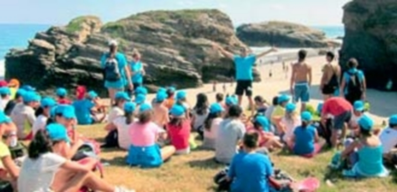 Imagen de archivo de un campamento en Lugo. / Edetil