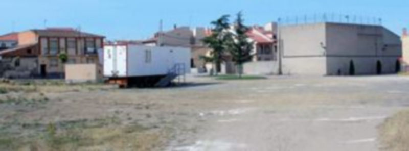 Terrenos en la zona denominada “El Plantío” donde se construirá el nuevo colegio de Valverde del Majano./F. D.