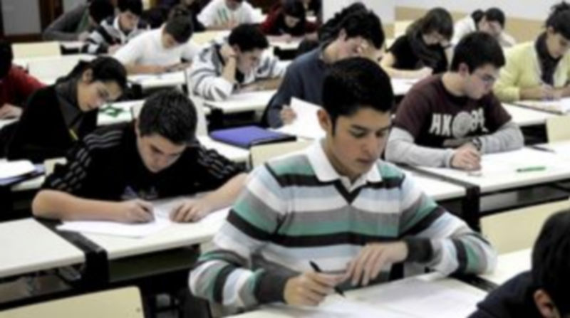 Los alumnos participantes en la Olimpiada