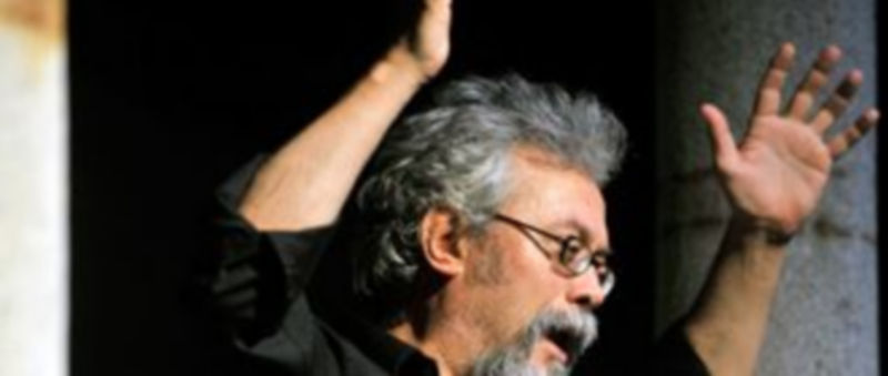 Quico Cadaval en un momento de su actuación en el festival. / Kamarero