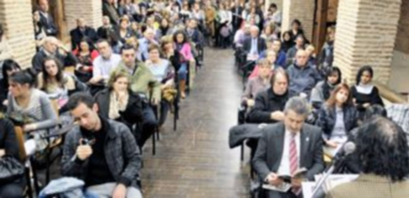 Un momento del acto de lectura de poemas de la edición de 2011