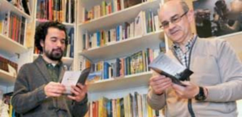 El poeta Luis Llorente y Norberto García