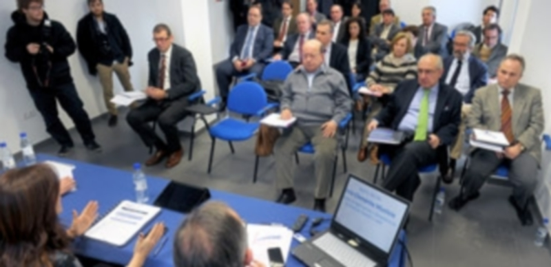 Un momento de la I Jornada de Evaluación de la Comisión Territorial de Coordinación/ KAMARERO