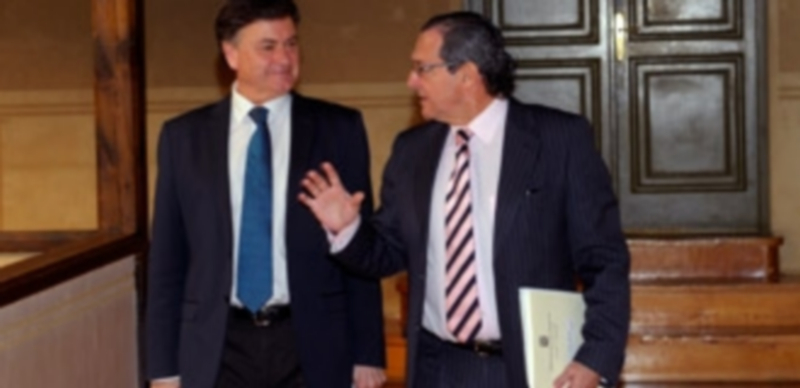 Francisco Vázquez (izquierda) y José Carlos Monsalve