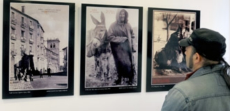 Los segovianos ya pueden disfrutar de las imágenes de Aurelio Pérez Rioja en el Palacio de Quintanar. / Kamarero